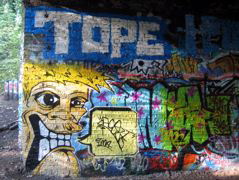Parkland Walk Graffitti