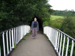 Catheryn on the Bridge
