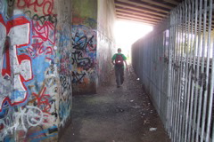 Graffitti in Underpass