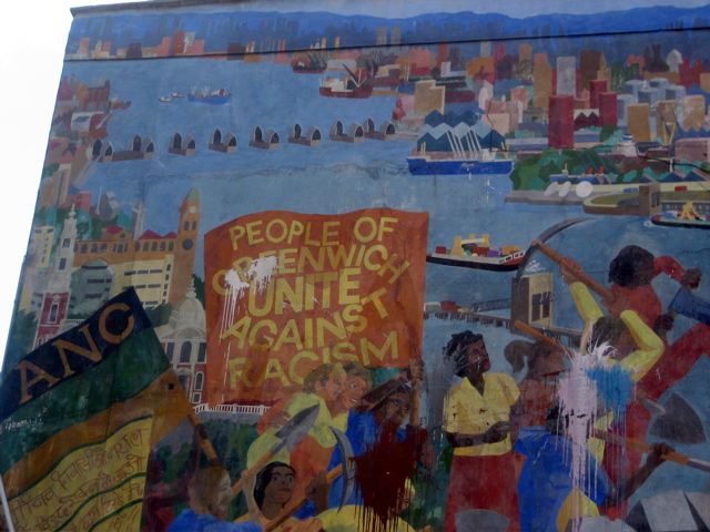 Art on building