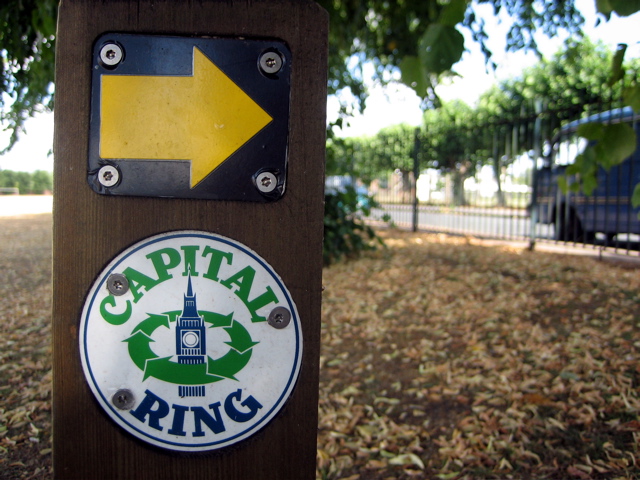The route is well signposted