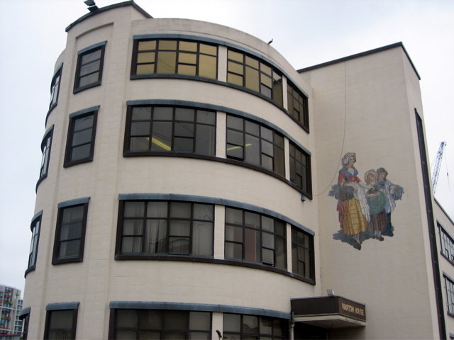Art on a building