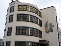 Art on a building