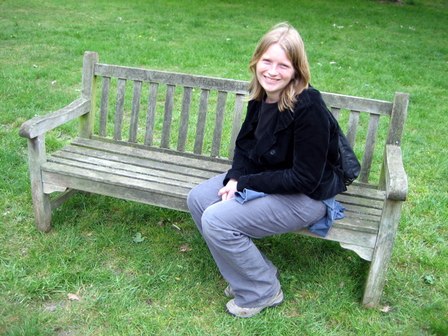 Catheryn has a rest