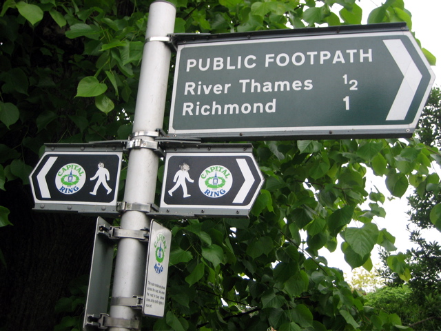 Black Ring Sign