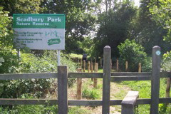 Entrance to Scadbury Park