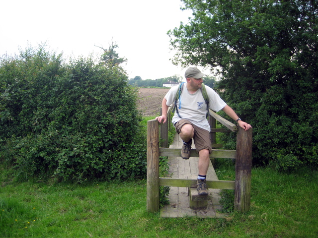 Tom in the field